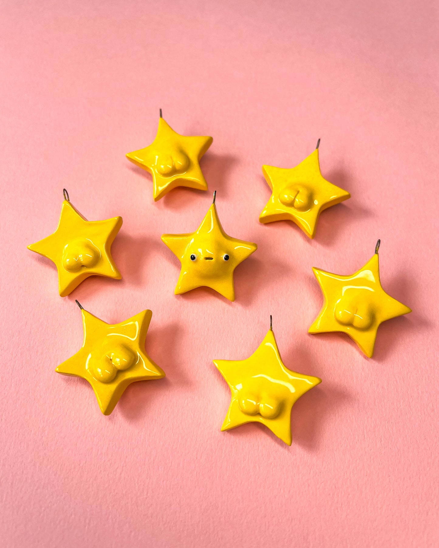 Ceramic Star Charm