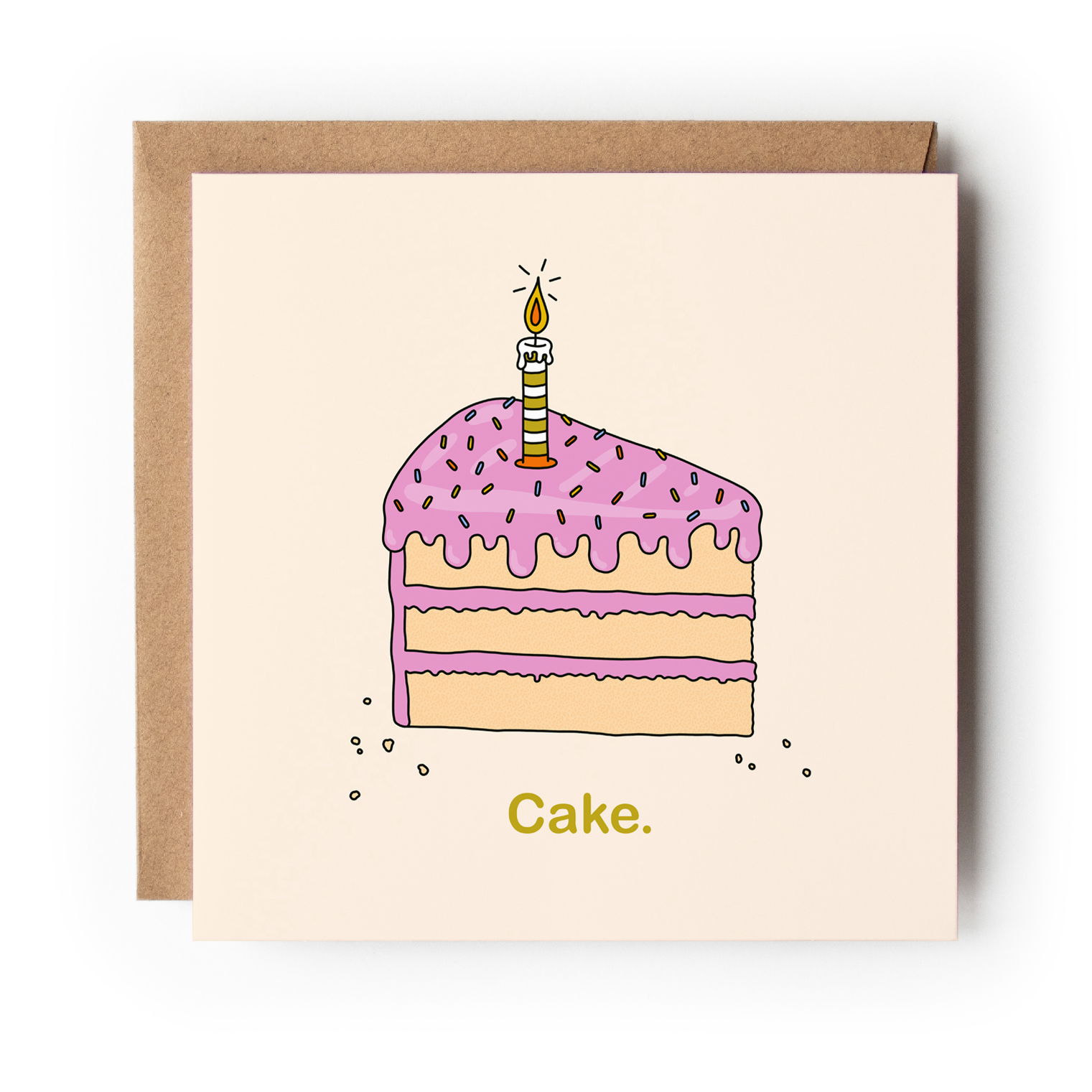 Cake Greeting Card – Hattieshake