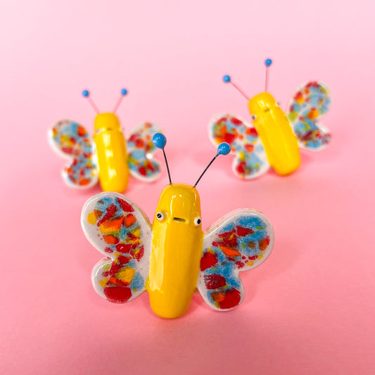 Multi-Colour Mini Butterfly Wall Hanging