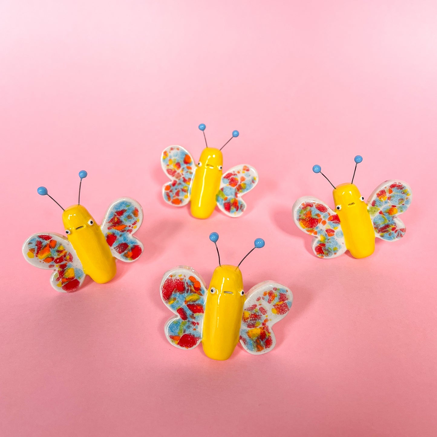 Multi-Colour Mini Butterfly Wall Hanging