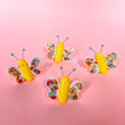 Multi-Colour Mini Butterfly Wall Hanging