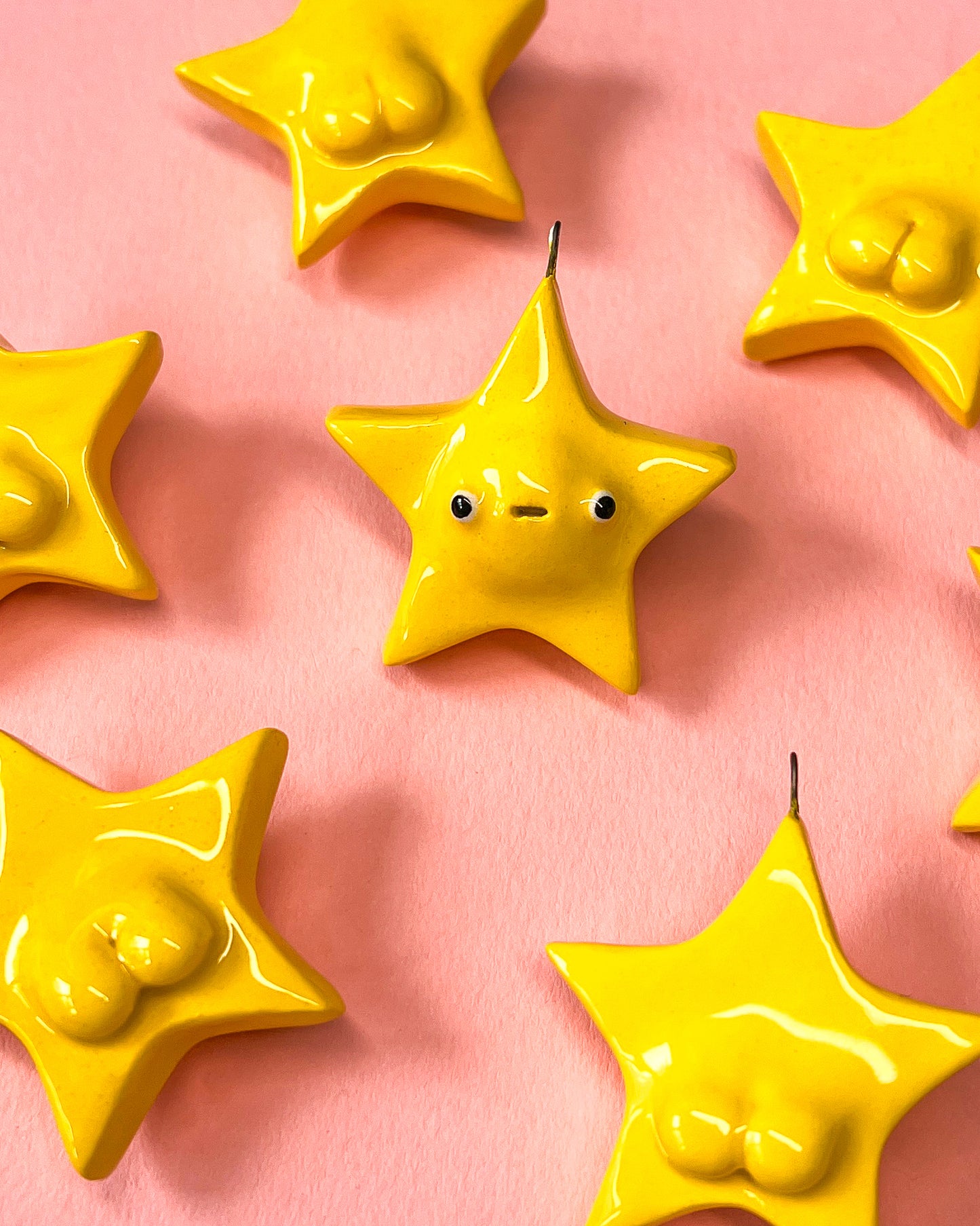Ceramic Star Charm