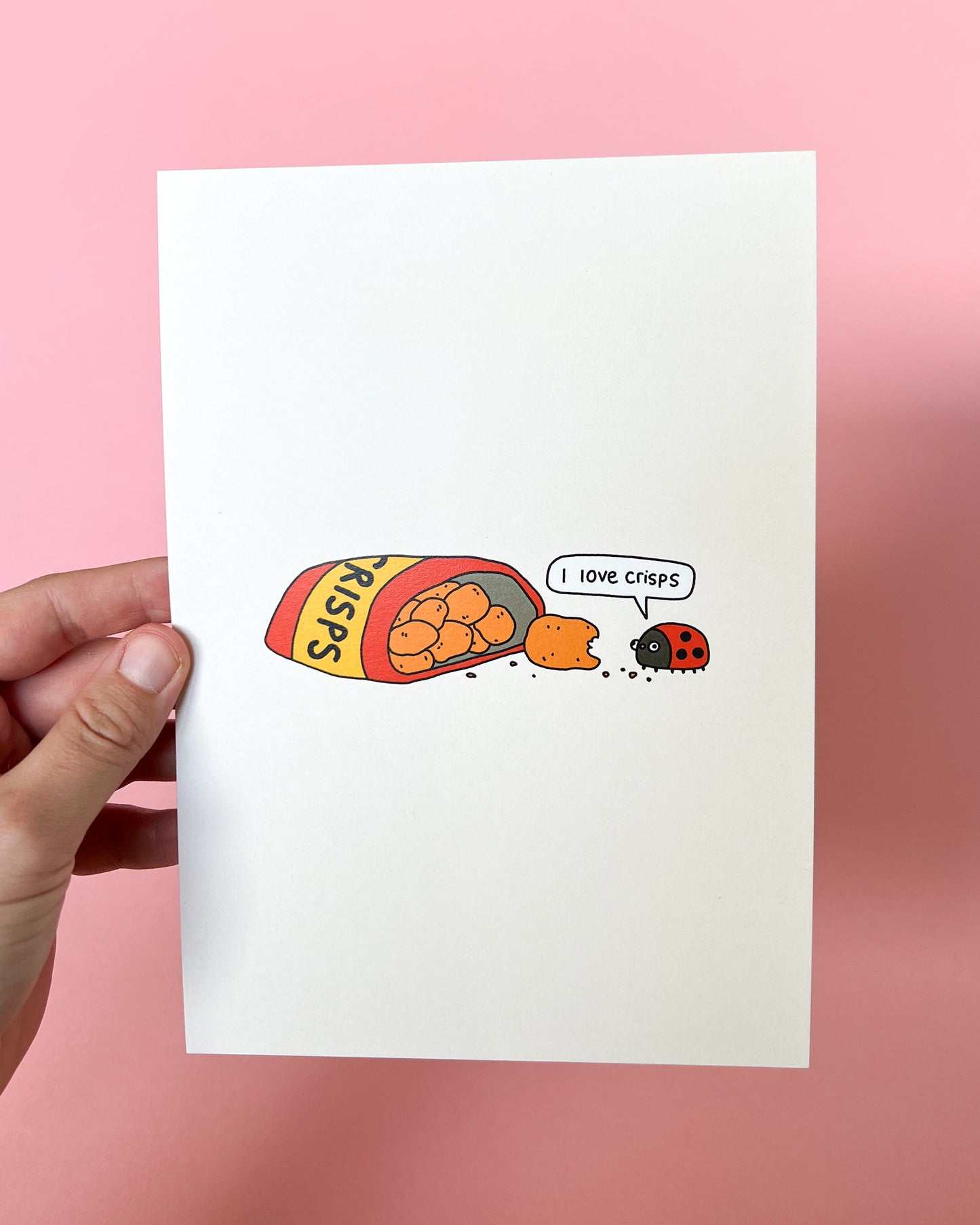 I Love Crisps | Art Print