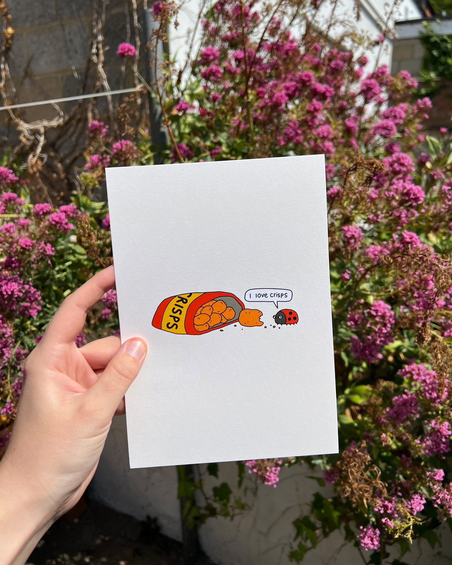 I Love Crisps | Art Print