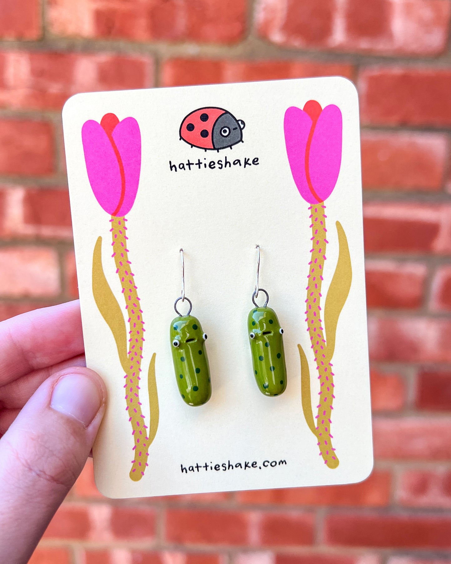 Pickle Earrings