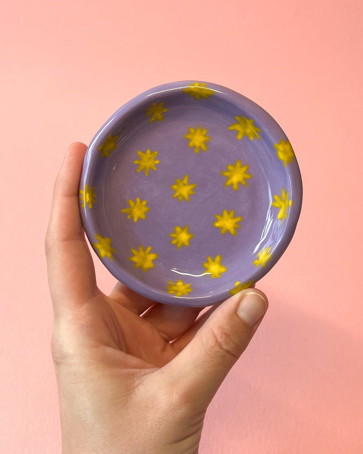 Small Purple Starry Trinket Dish | SECONDS