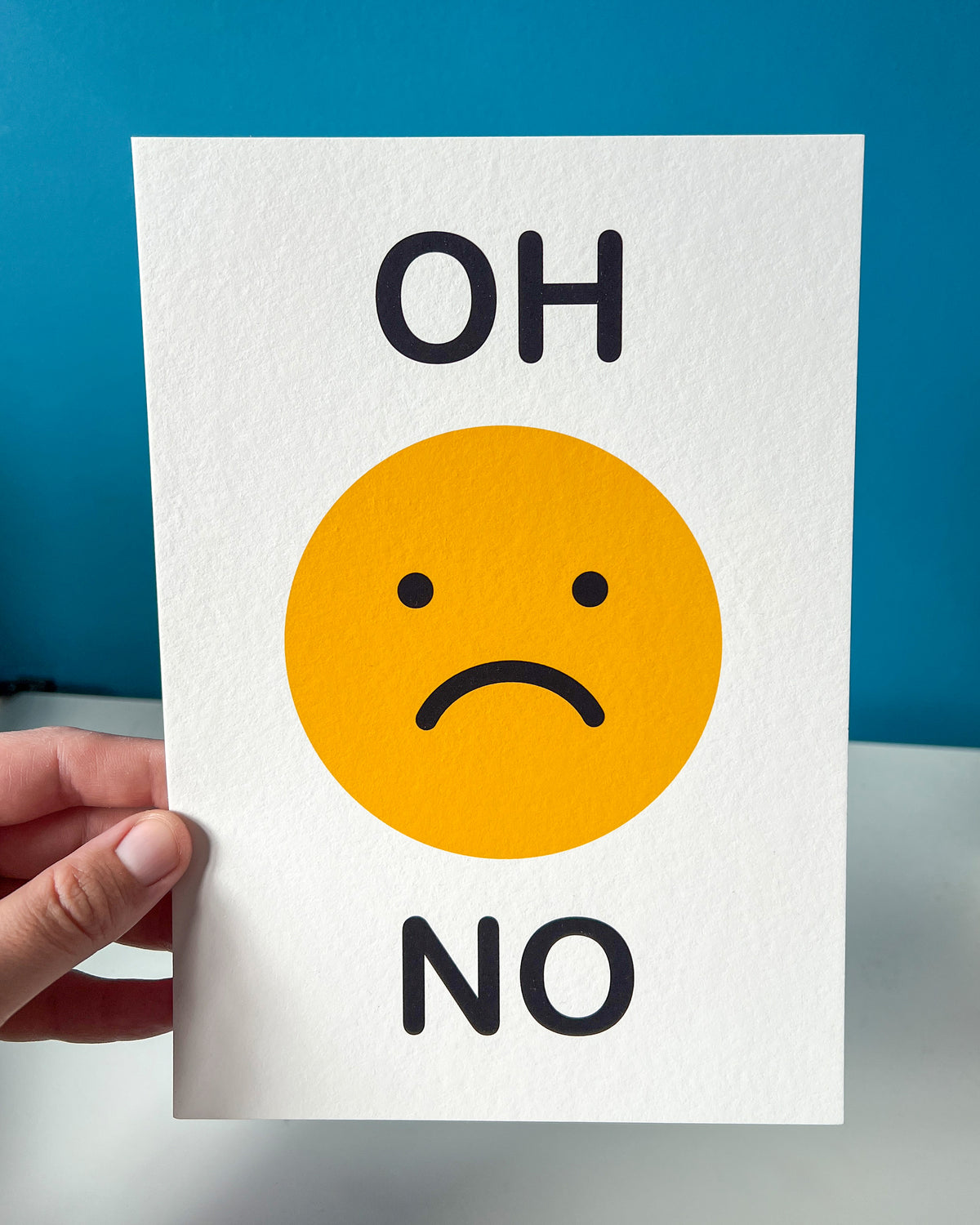 Oh No | A5 Art Print | SECONDS